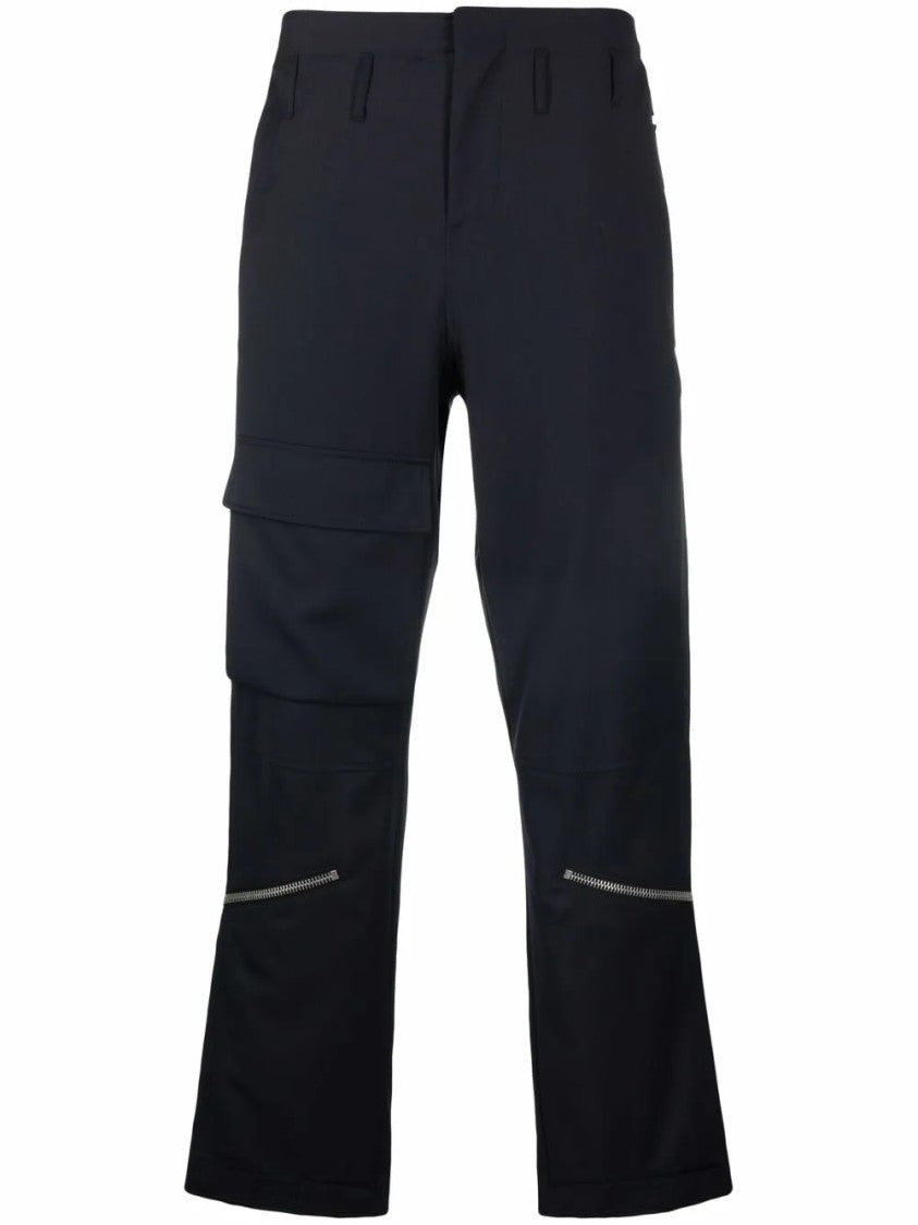424 Straight Cut Neutrals Pants With Minimal Detailing