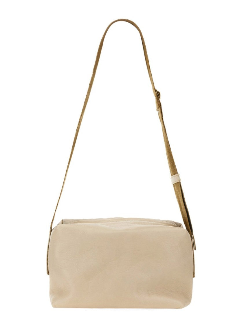 Uma Wang Leather Shoulder Bag