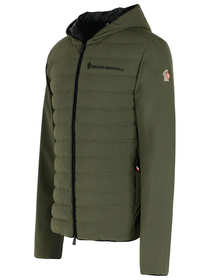 Moncler Grenoble Green Polyamide Blend Jacket