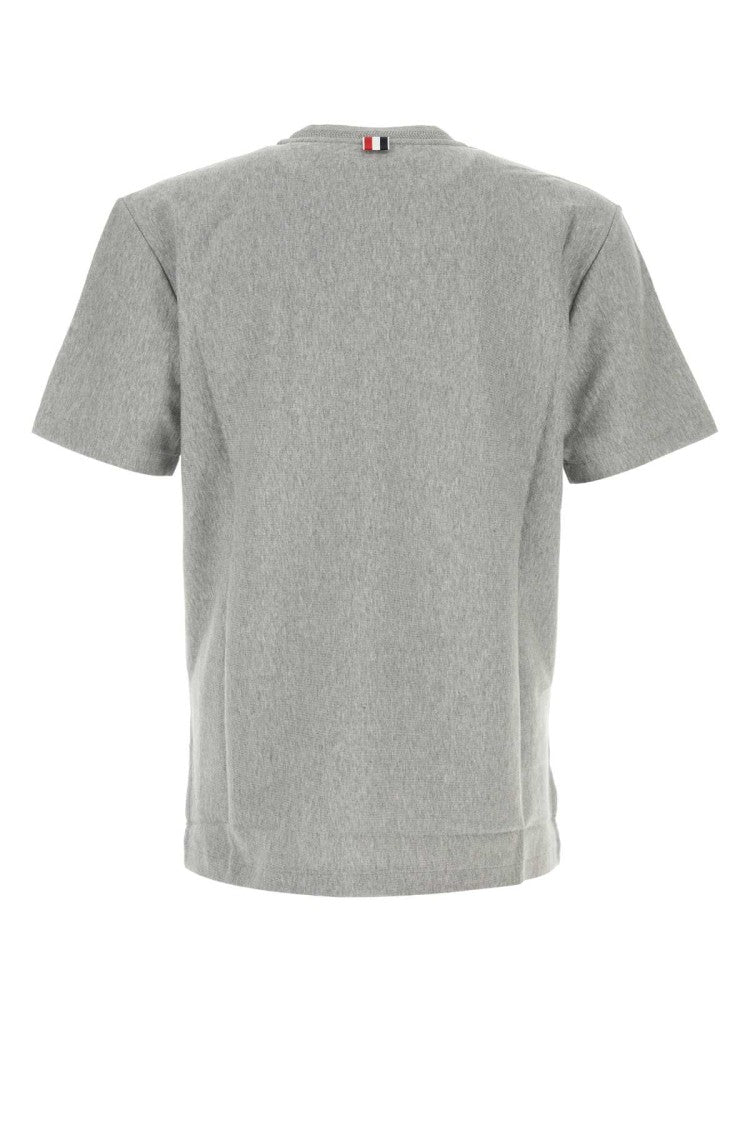 Thom Browne Grey Cotton T-Shirt