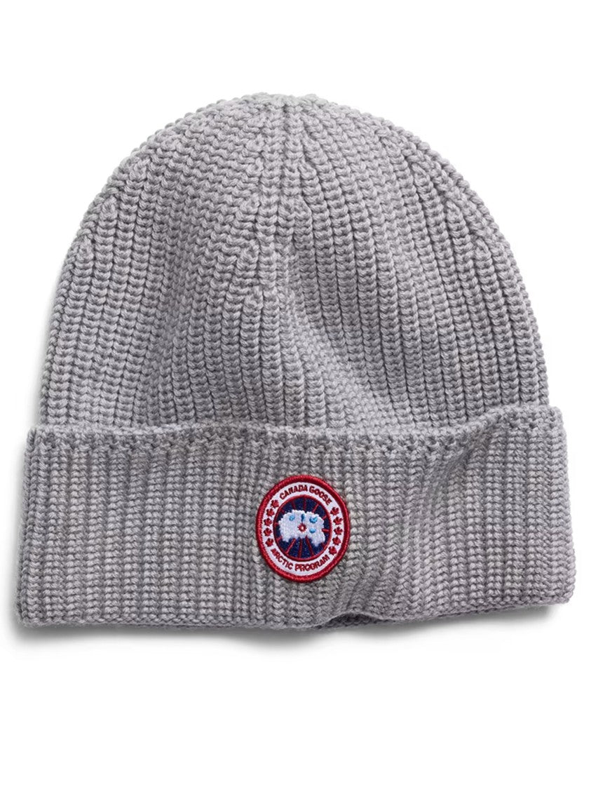 Canada Goose Ribbed Knit Toque Hat
