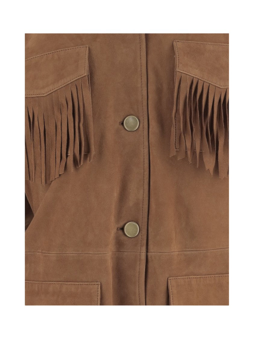 Uncommon Suede Fringed Jacket