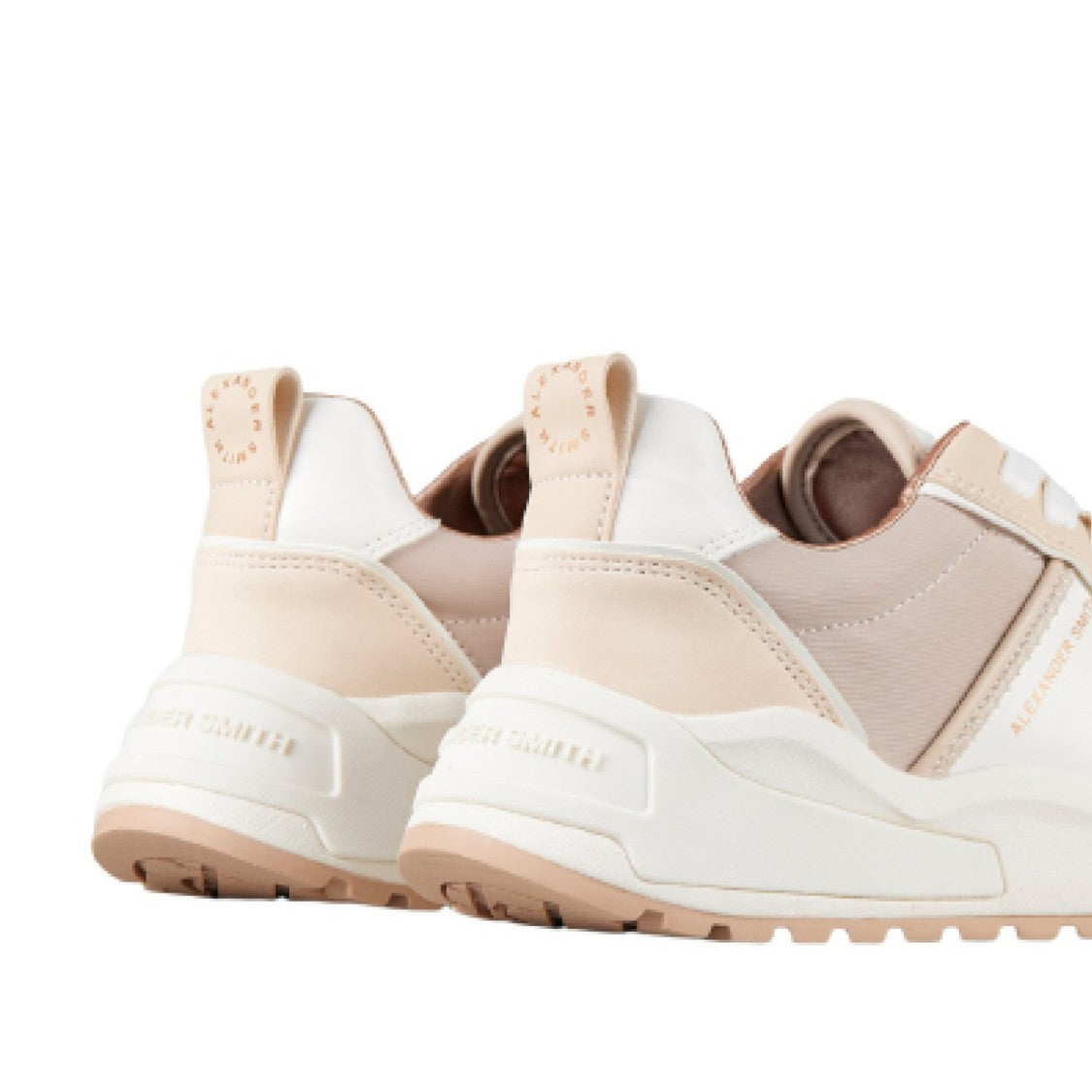 Alexander Smith Ecodover Sneakers In Cream Nubuck