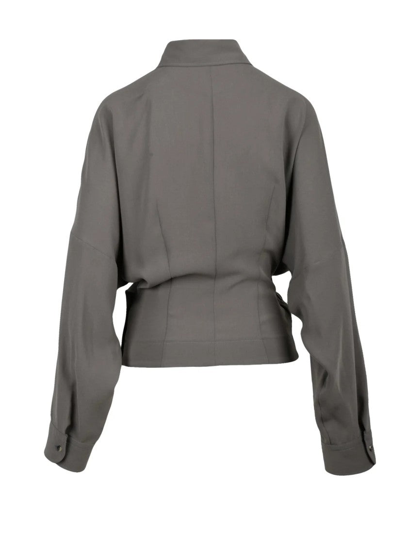 Philosophy Di Lorenzo Serafini Khaki Women's Blouse