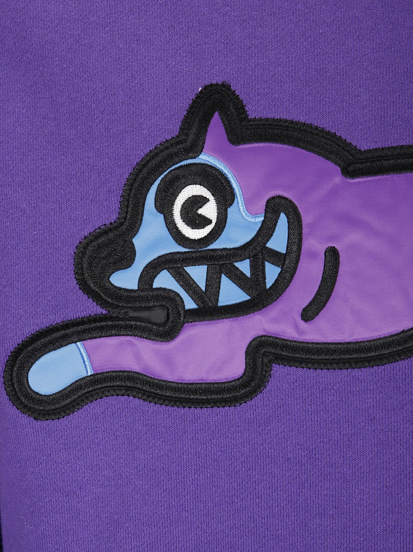 Icecream Satin Running Dog Popover Sweatshirt