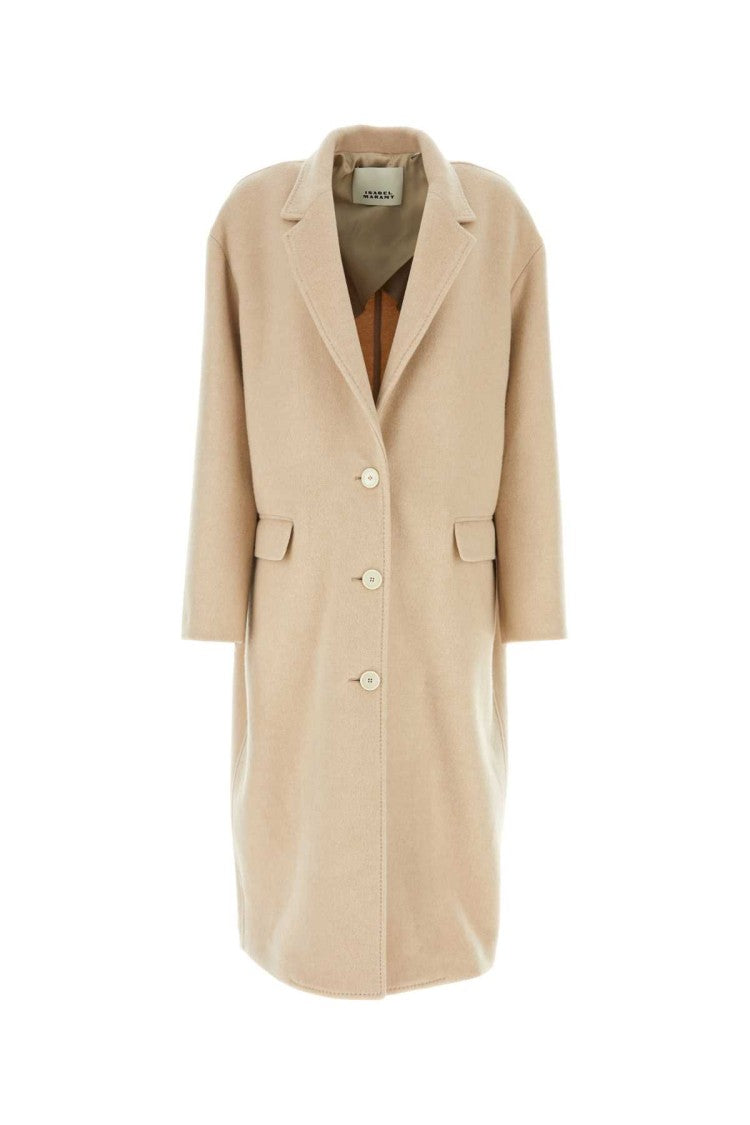 Isabel Marant Sand Wool Blend Efezia Coat