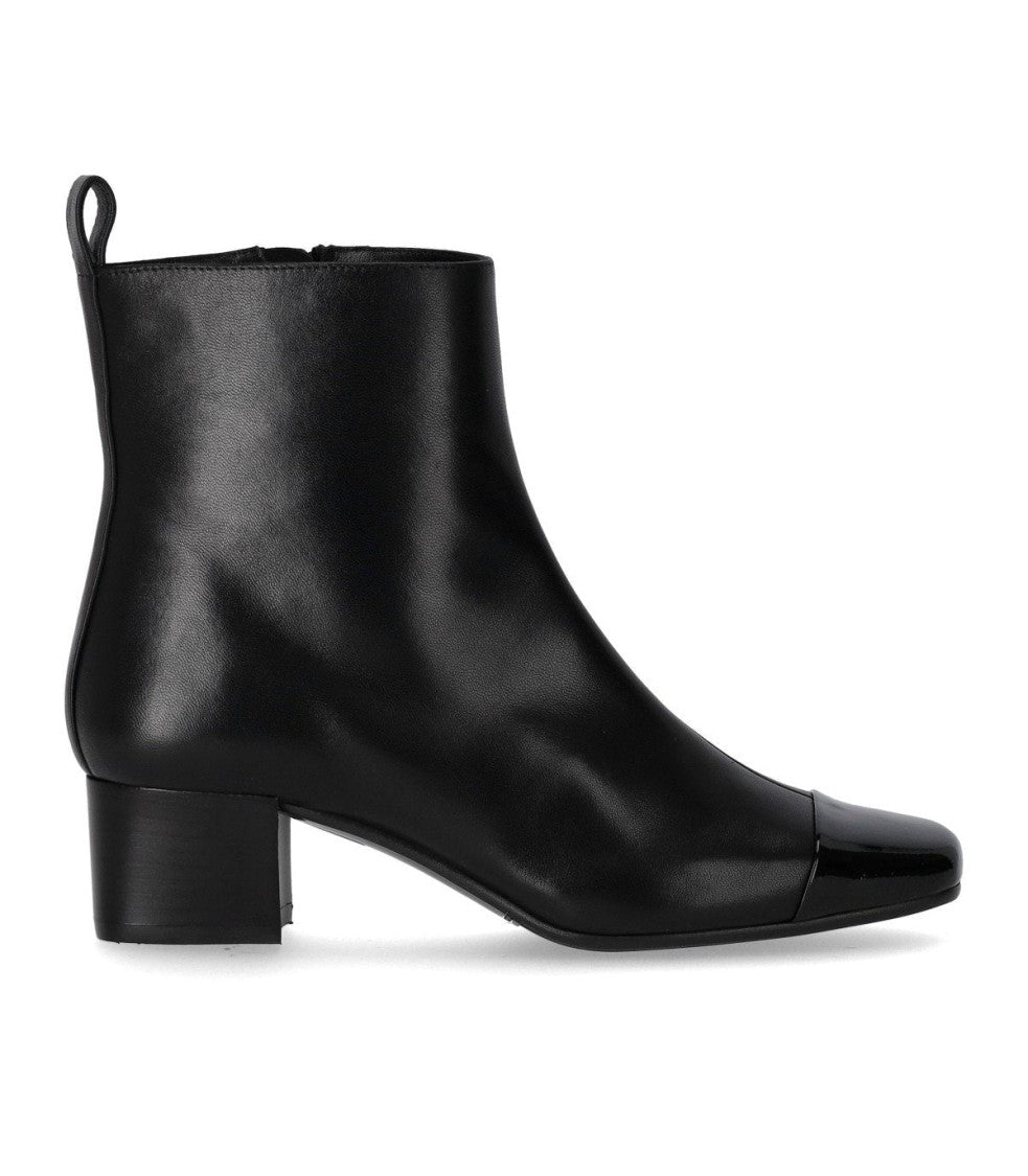 Carel Paris Estime Bis Black Ankle Boot