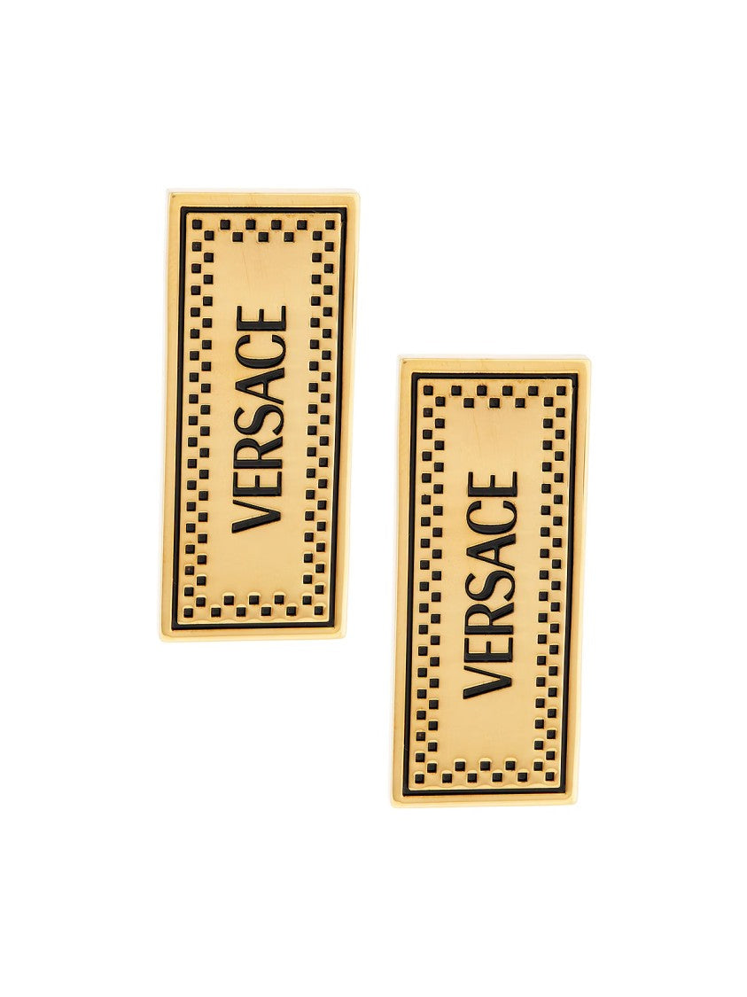 Versace 90S Logo Earrings