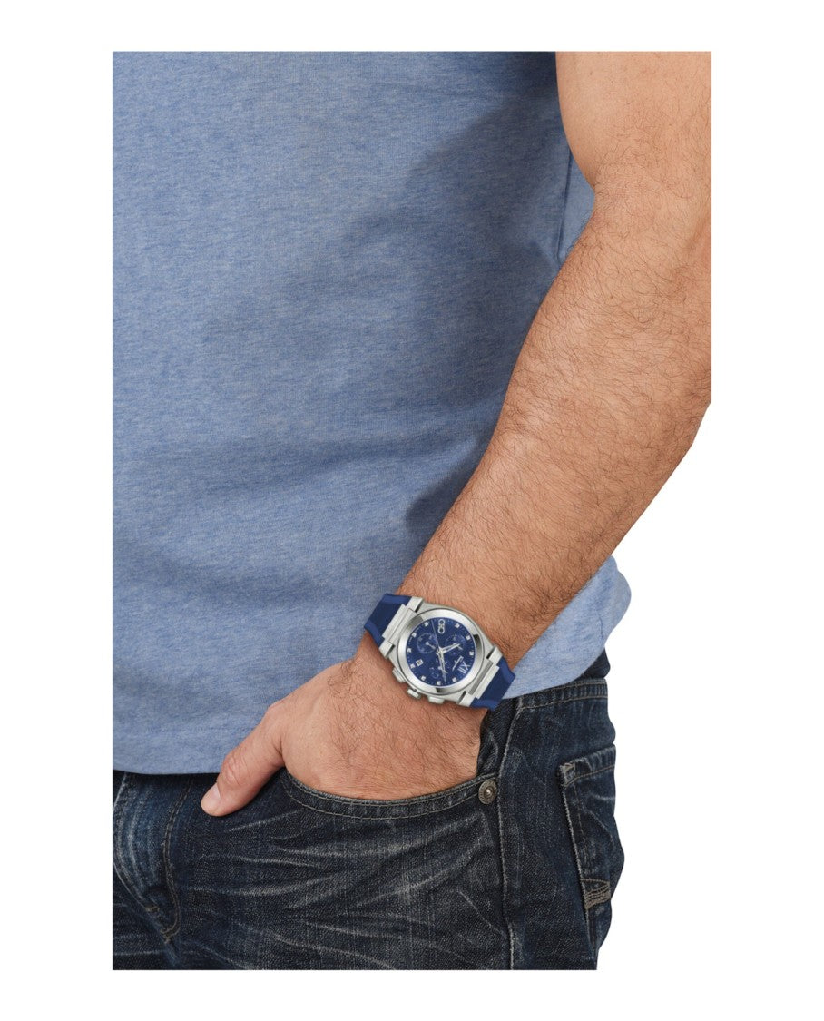 Ferragamo Vega Chrono Silicone Watch