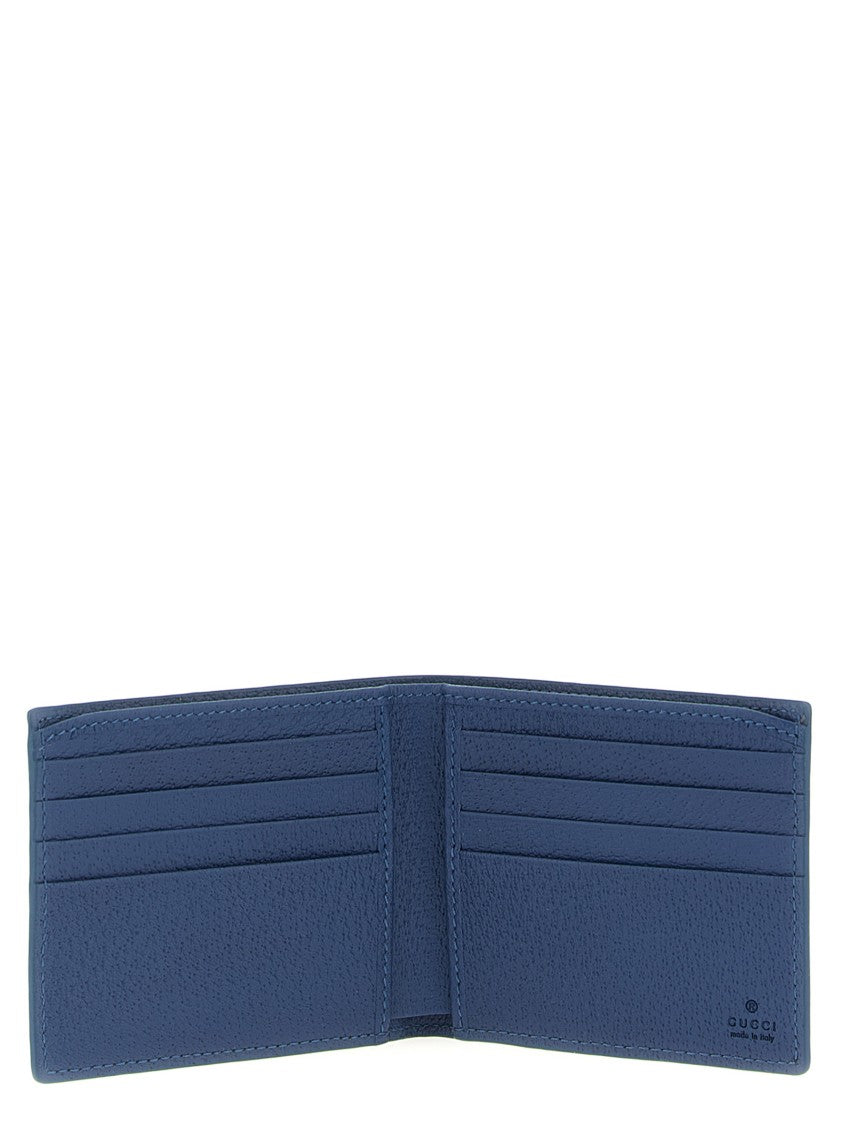 Gucci Bifold Wallet In Gg Supreme Fabric