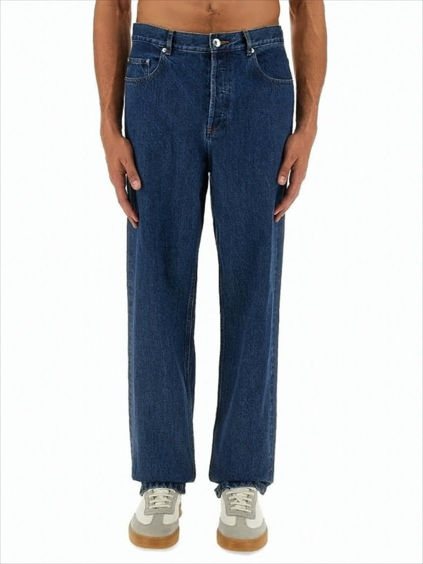 A.P.C. Straight-Leg Denim Pants With Mid-Rise Waist