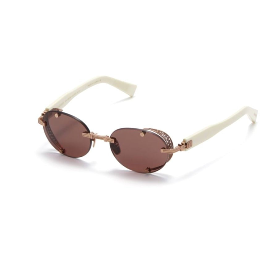 Balmain Monsieur Oval-Shaped Sunglasses
