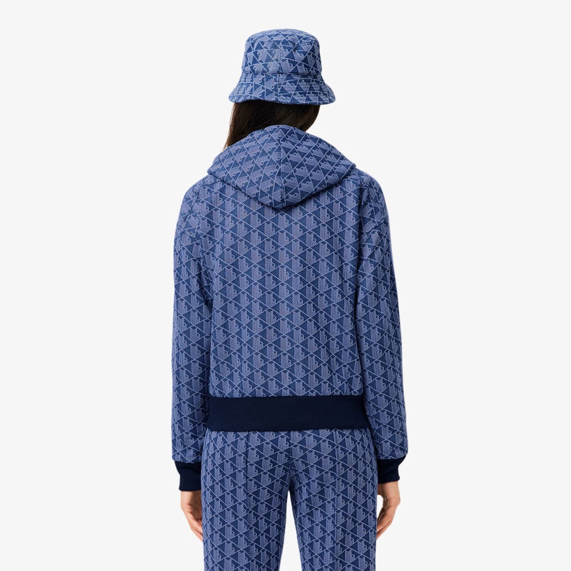 Lacoste Jacquard Monogram Hoodie