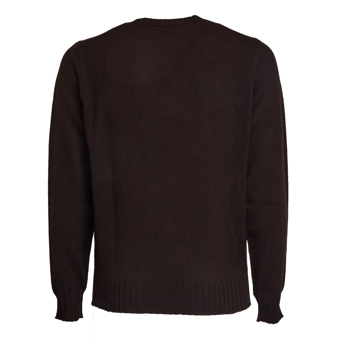 Filippo De Laurentiis Ribbed Crew Neck Sweater In Wool