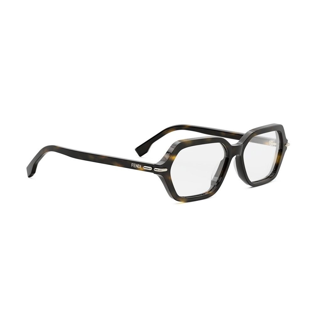 Fendi Saddlery Geometric Acetate Optical Glasses