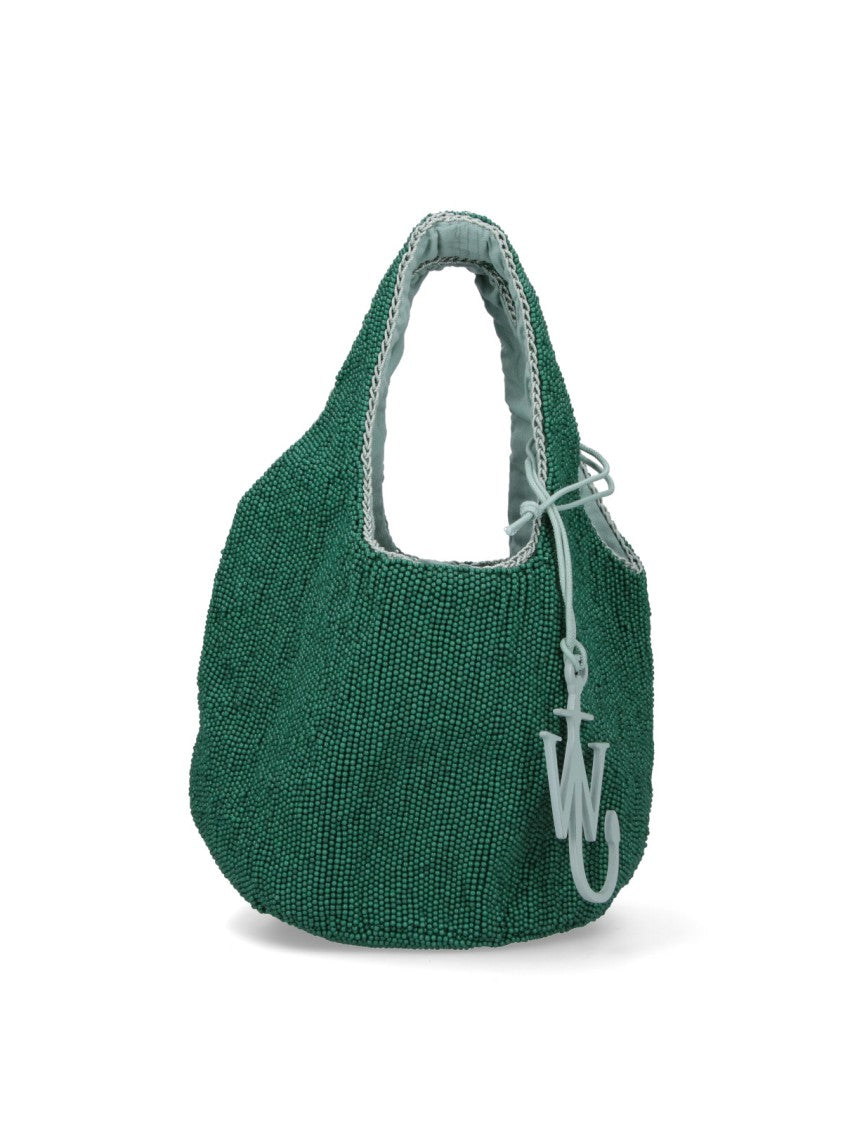J. W. Anderson Mini Beaded Bag – Green