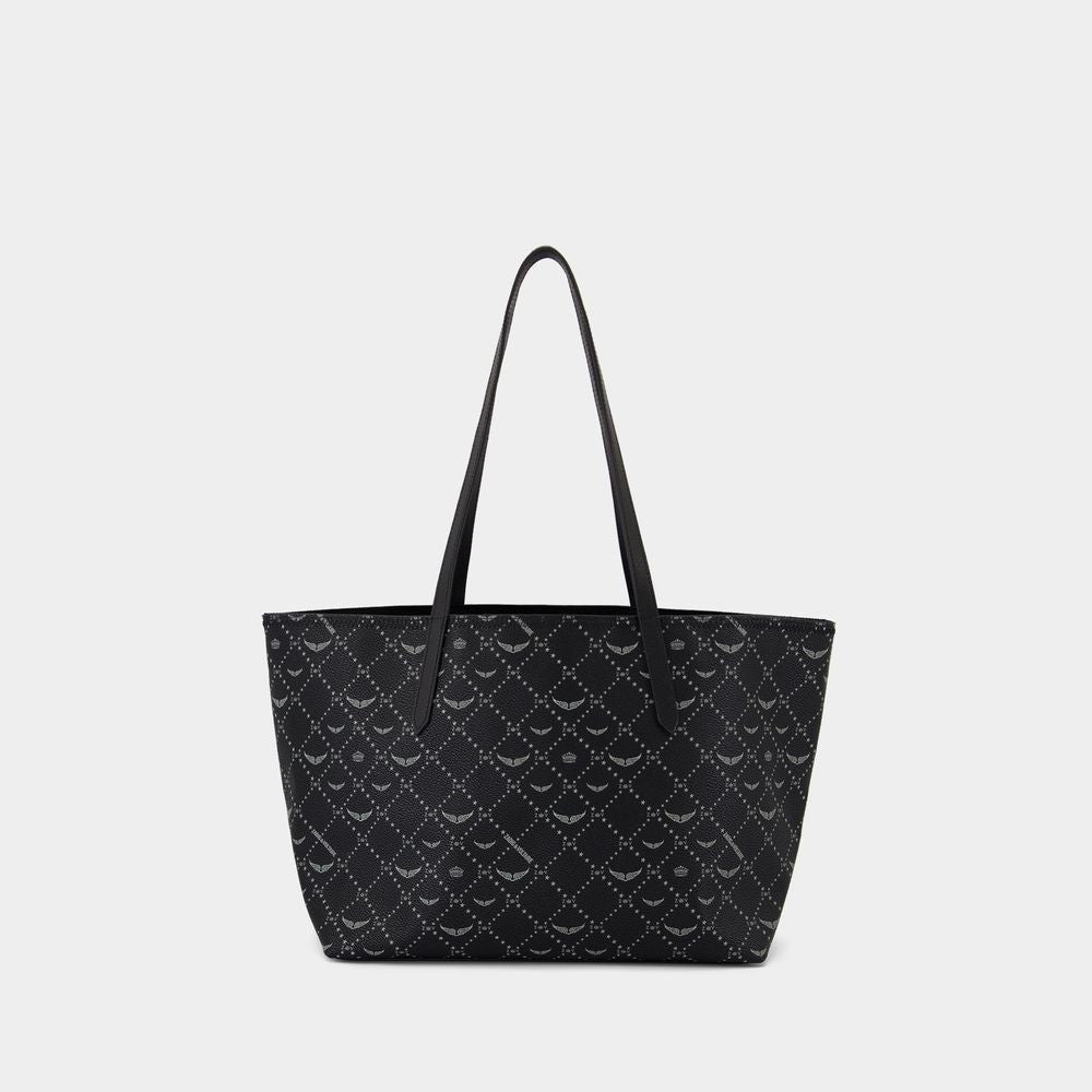 Zadig & Voltaire Z Monogram Tote - Synthetic - Black