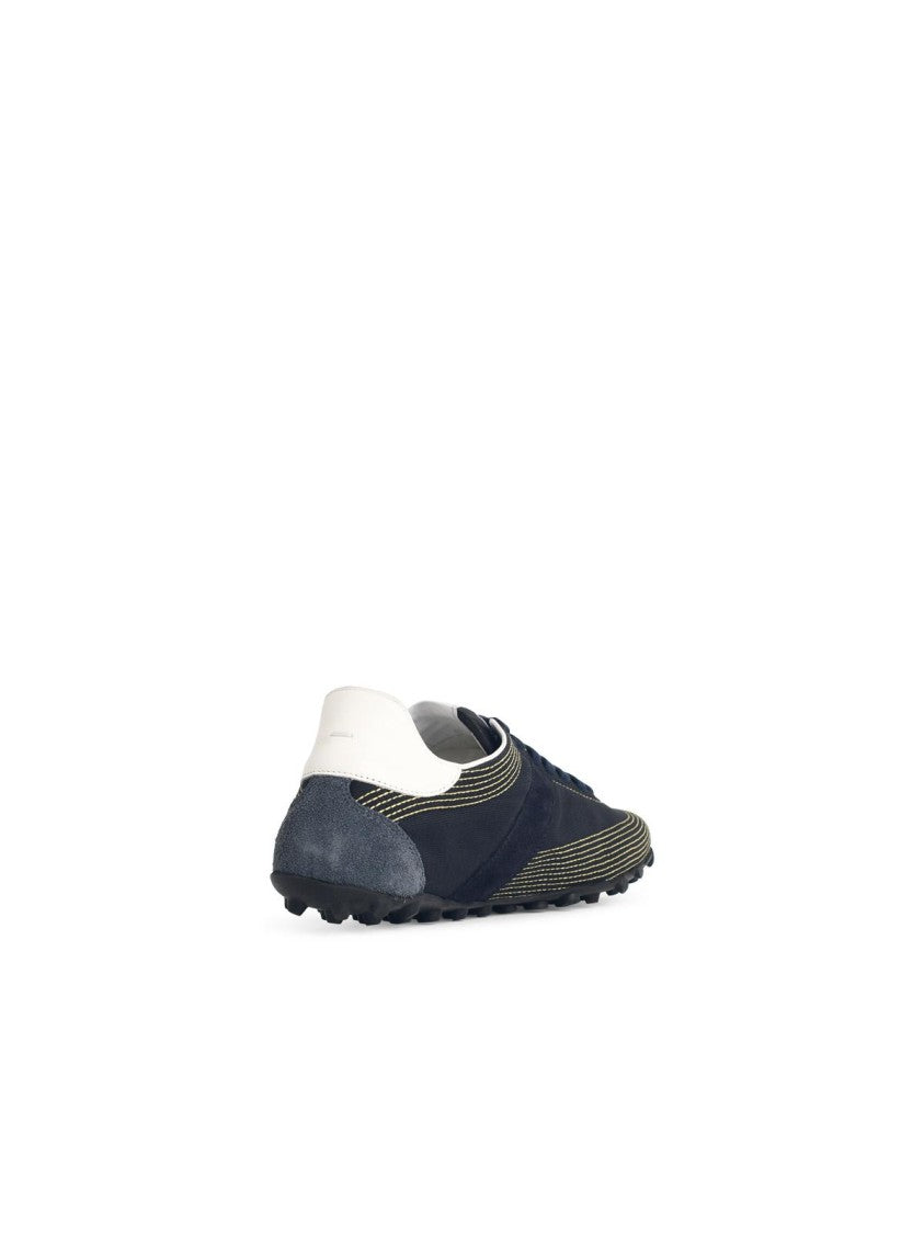 Maison Margiela 'Sprinters' Blue Fabric Sneakers