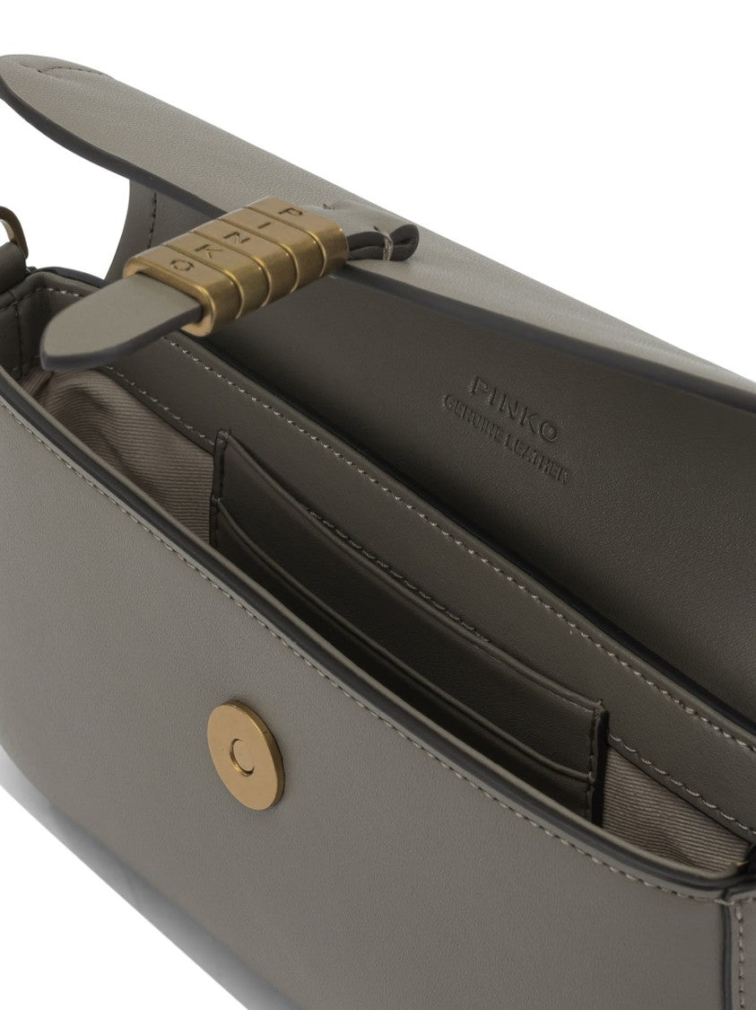 Pinko Leather Crossbody Bag