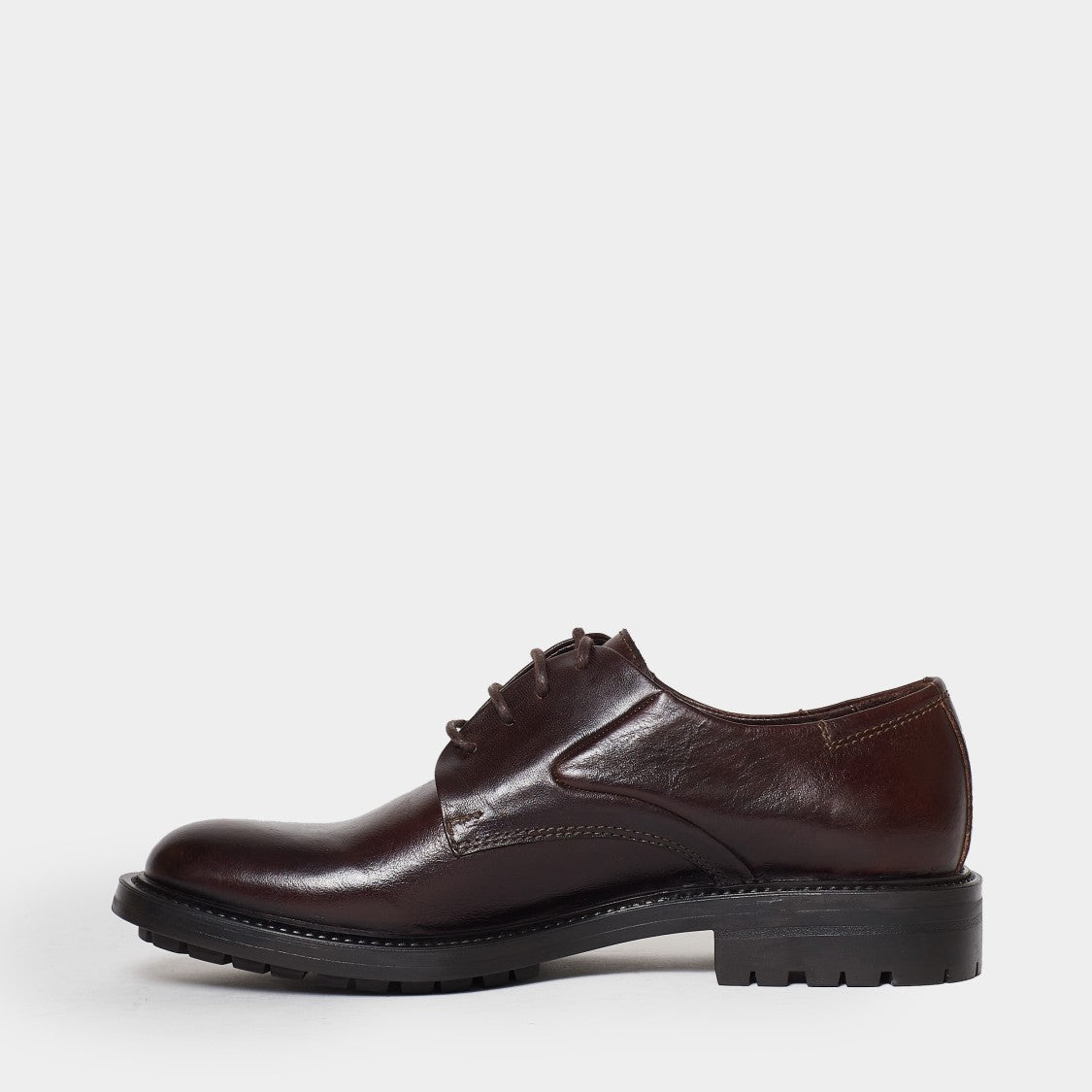 Hundred 100 Brown Leather Derby Shoes