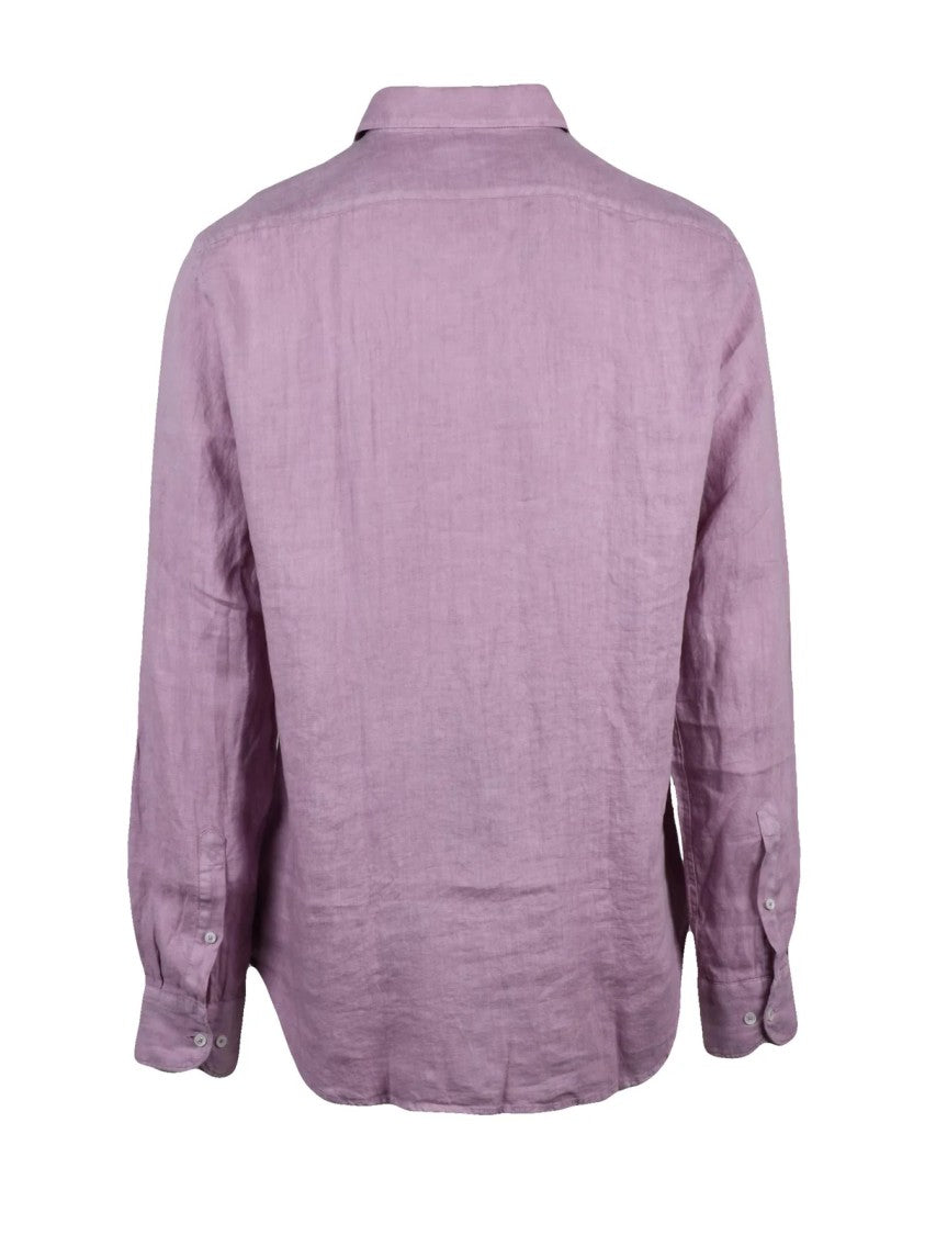 Brooksfield Pink Linen Shirt