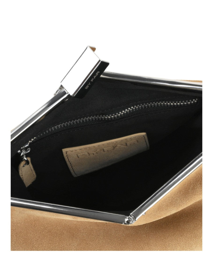 By Far Prisma Suede Shoulder Bag