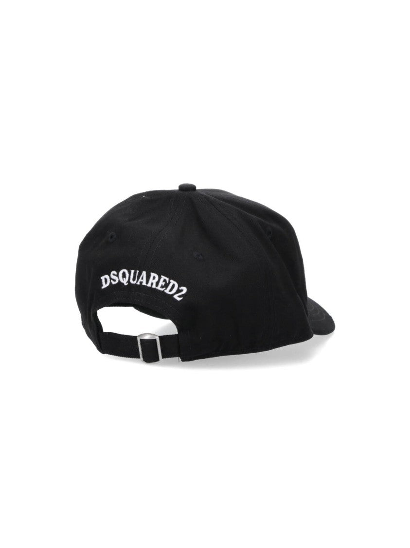 Dsquared2 Logo Baseball Cap – Black
