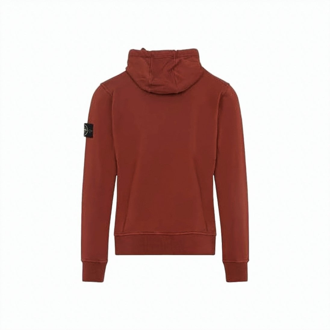 Stone Island Classic Pullover Hooded Sweatshirt With Distinctive Patch Detail