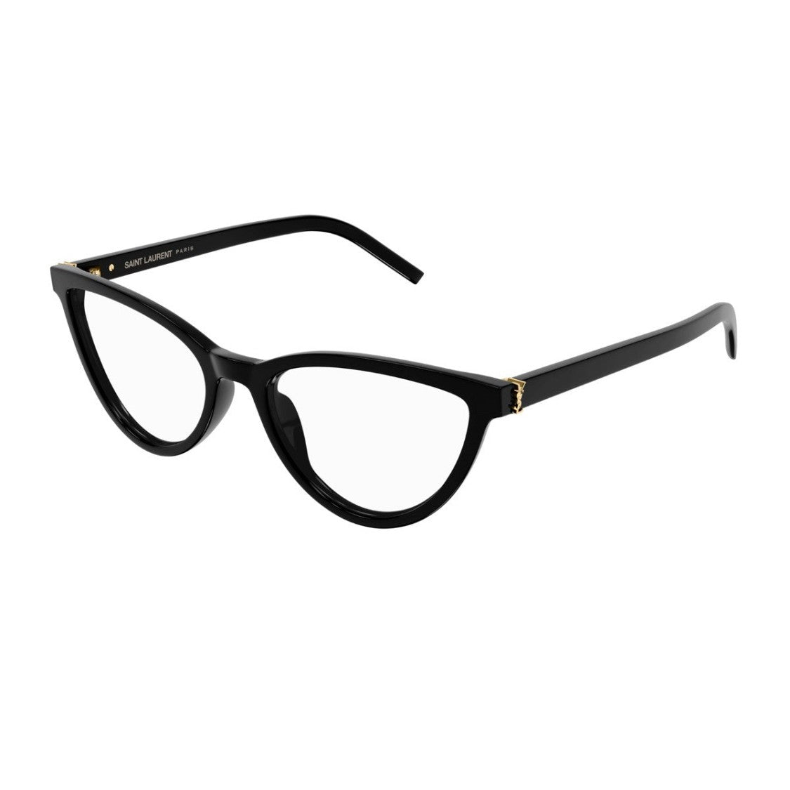 Saint Laurent Black Sl M138 Monogram Acetate Cat-Eye Sunglasses