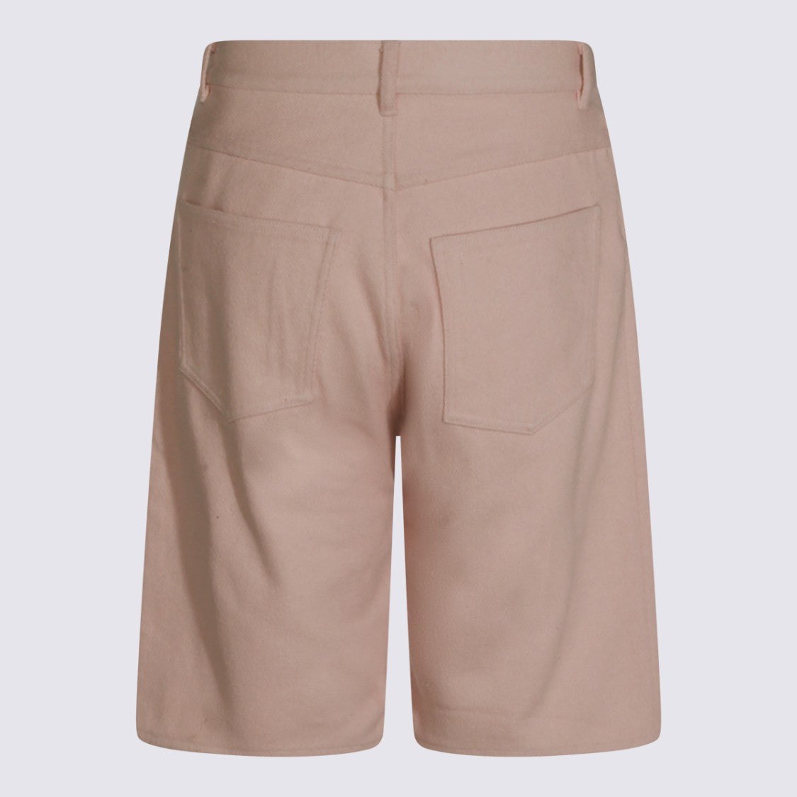 Auralee Mid-Thigh Straight Cut Shorts With Five-Pocket Design