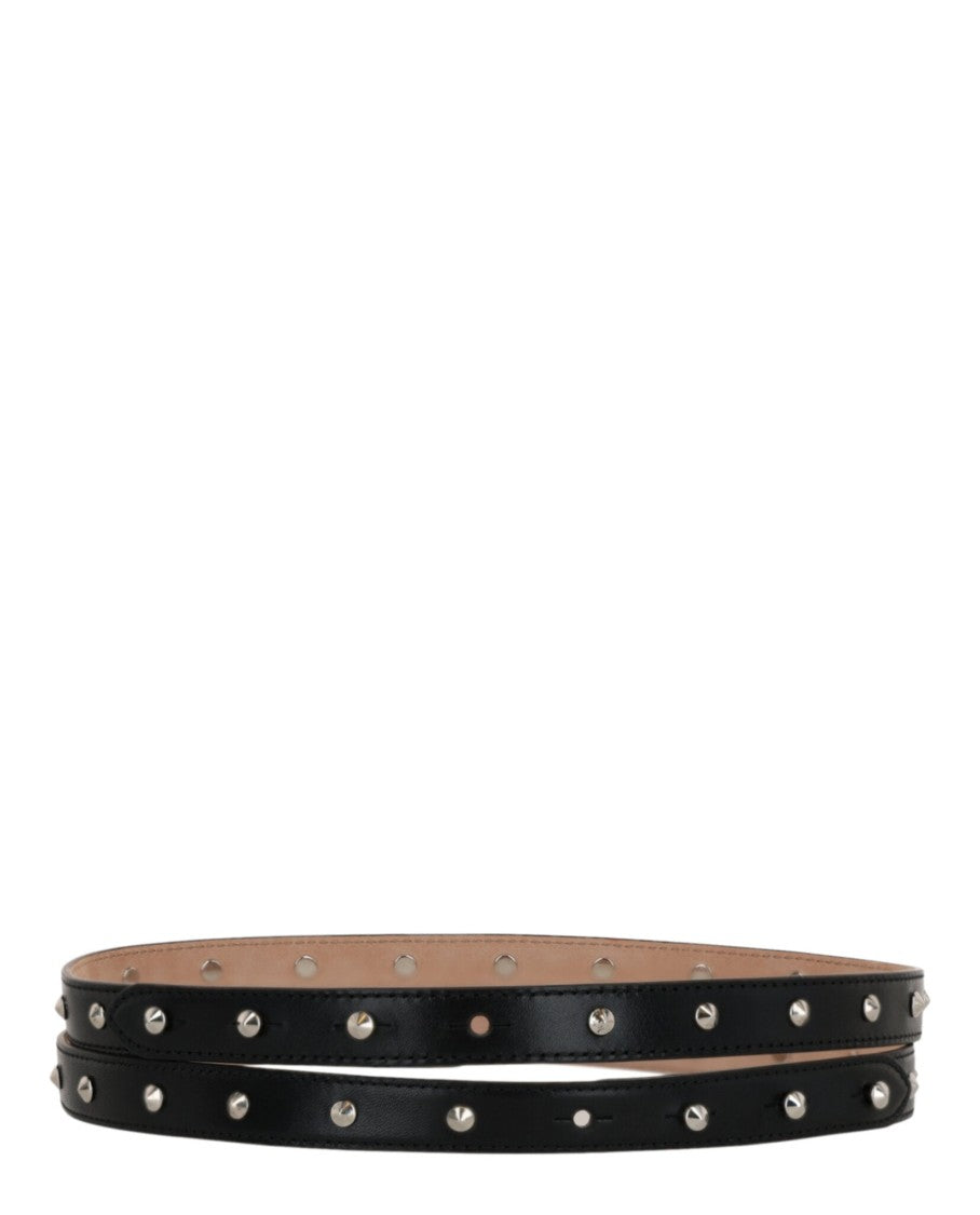 Alexander Mcqueen Studded Double Belt