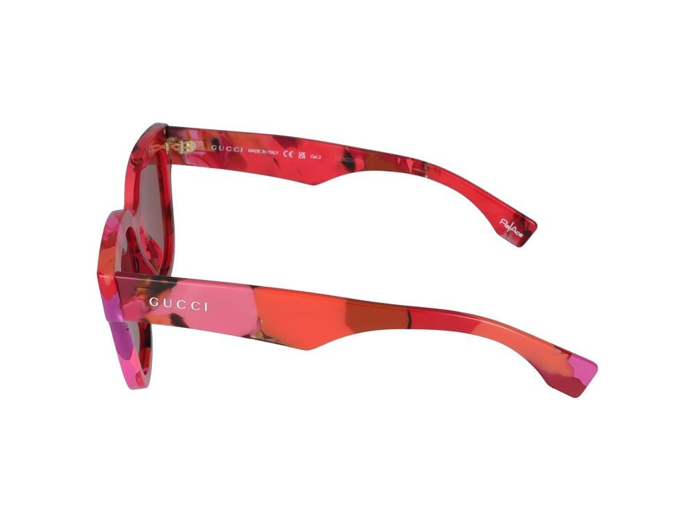 Gucci Sunglasses Gucci Gg1624s 001 Red Red Orange 52/21/145