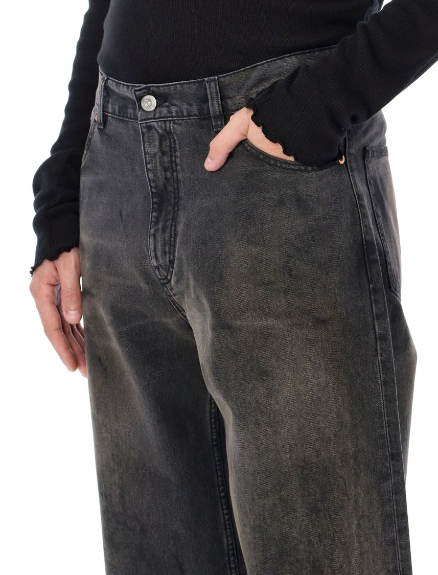 Our Legacy Vast Cut Vintage Car Repair Wash High-Waisted Jeans