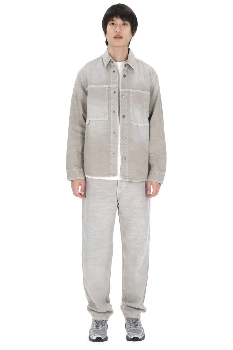 Haikure Arno Cotton Bull Overshirt Jacket