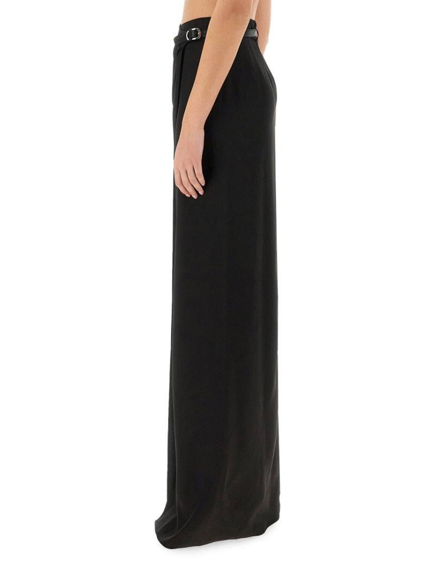 Tom Ford Maxi Wrap Skirt With Belt Detail