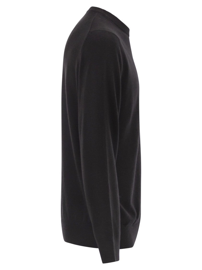 Mc2 Saint Barth Classic Crew Neck Jumper With Embroidered Detailing