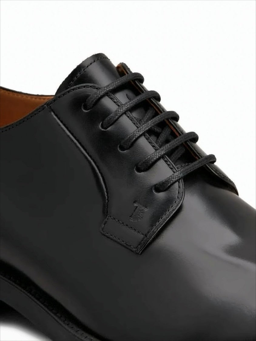 Tod's Polished Calf Leather Dress Shoes