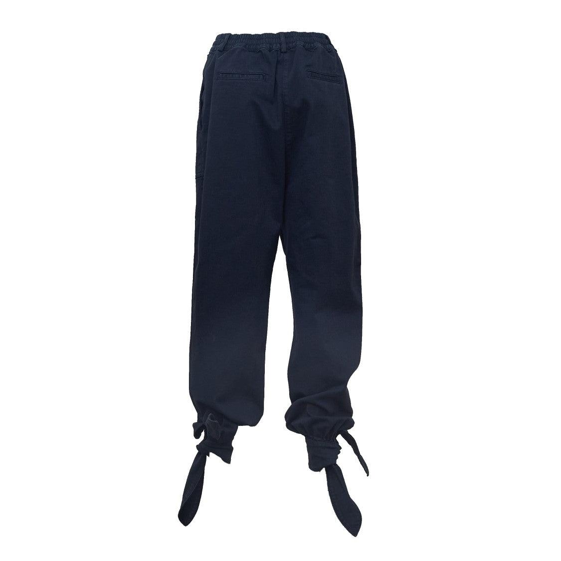 N°21 Utility Cargo Pants With Adjustable Waistband And Tie Hem