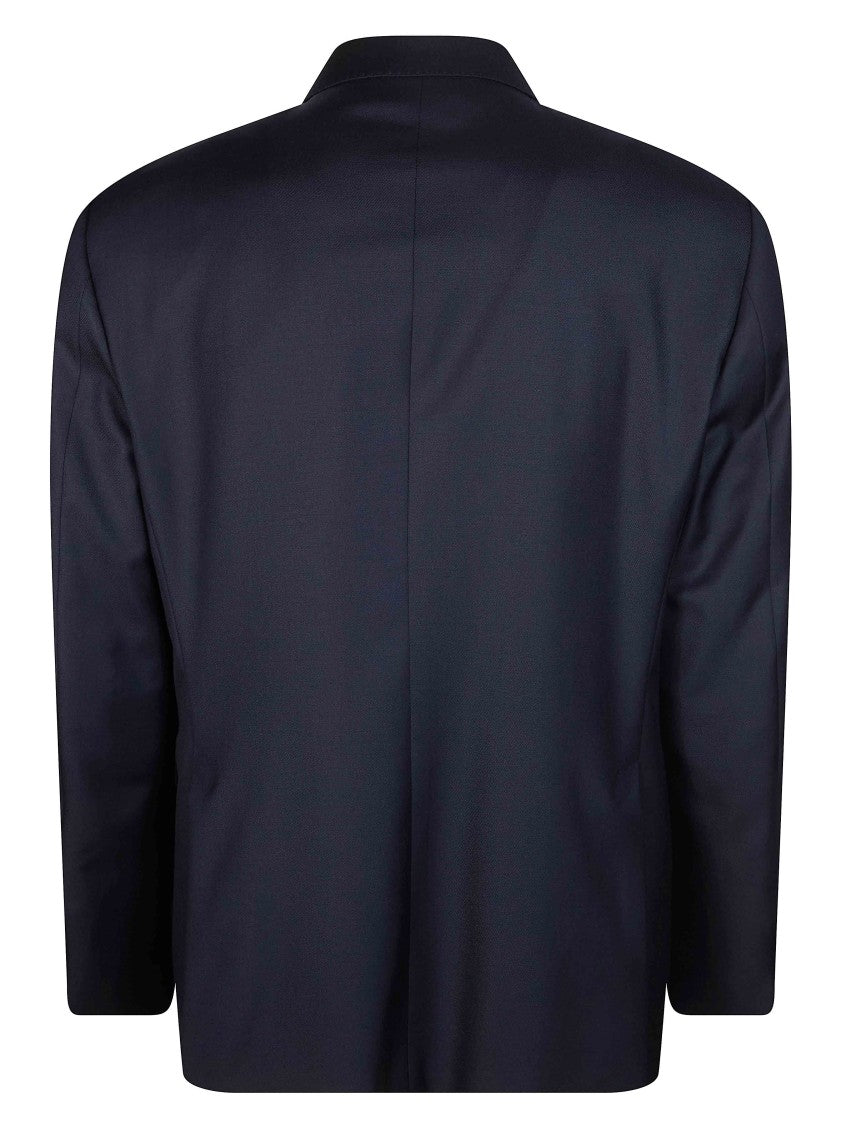 Tagliatore Blue Gabardina Single Breasted Suit