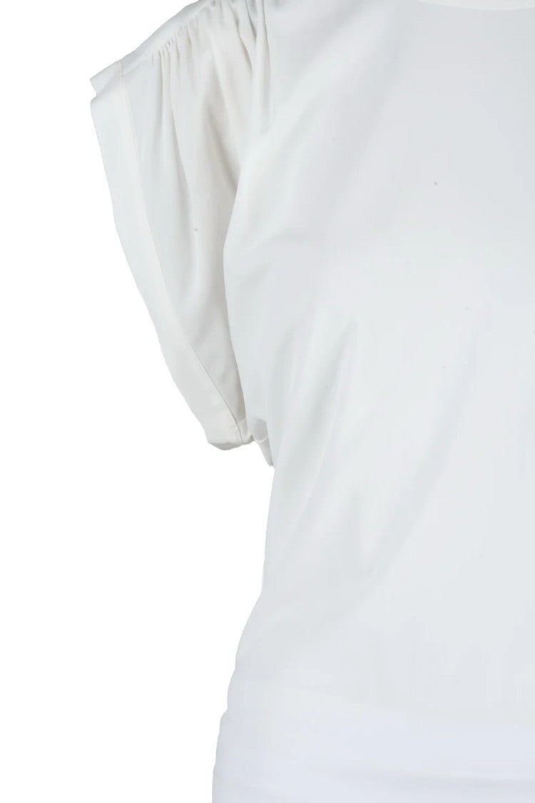 Jucca Viscose Stretch Top - White