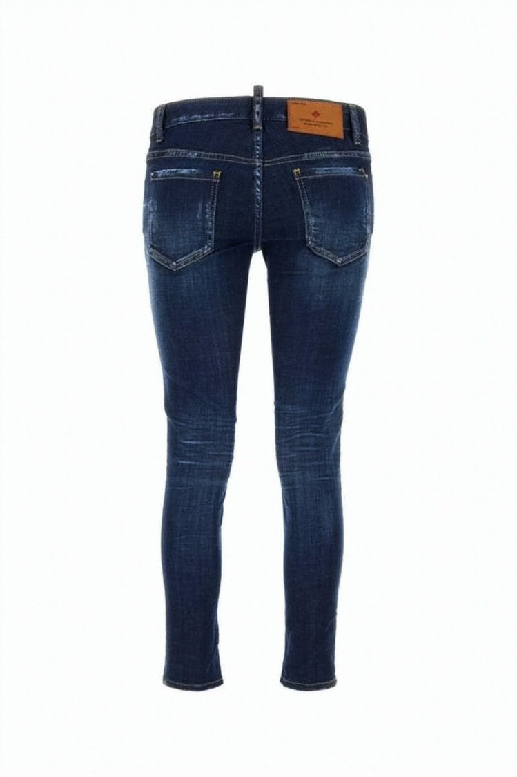 Dsquared2 Indigo Blue Slim-Fit Denim Pants