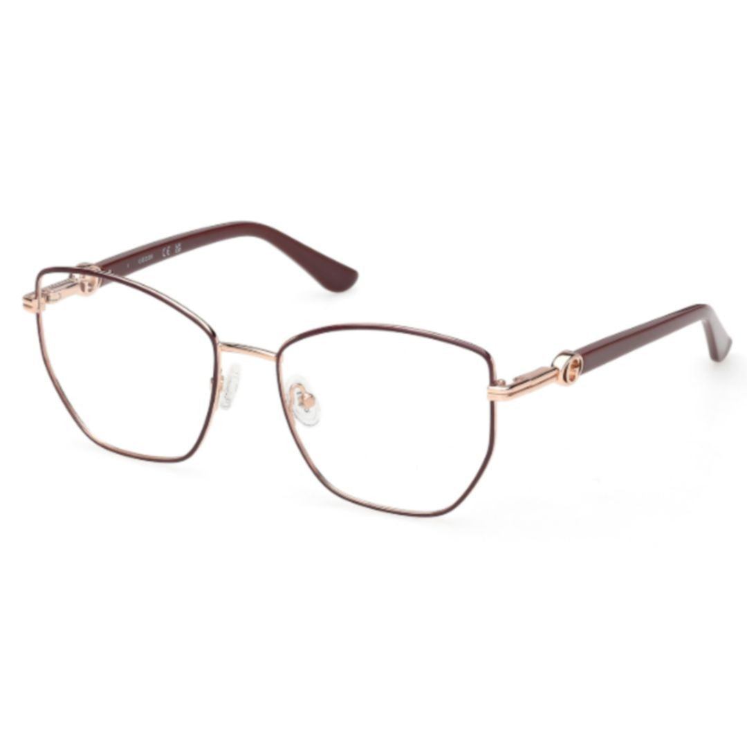 Guess Gu50312 Geometric Frame Eyeglasses