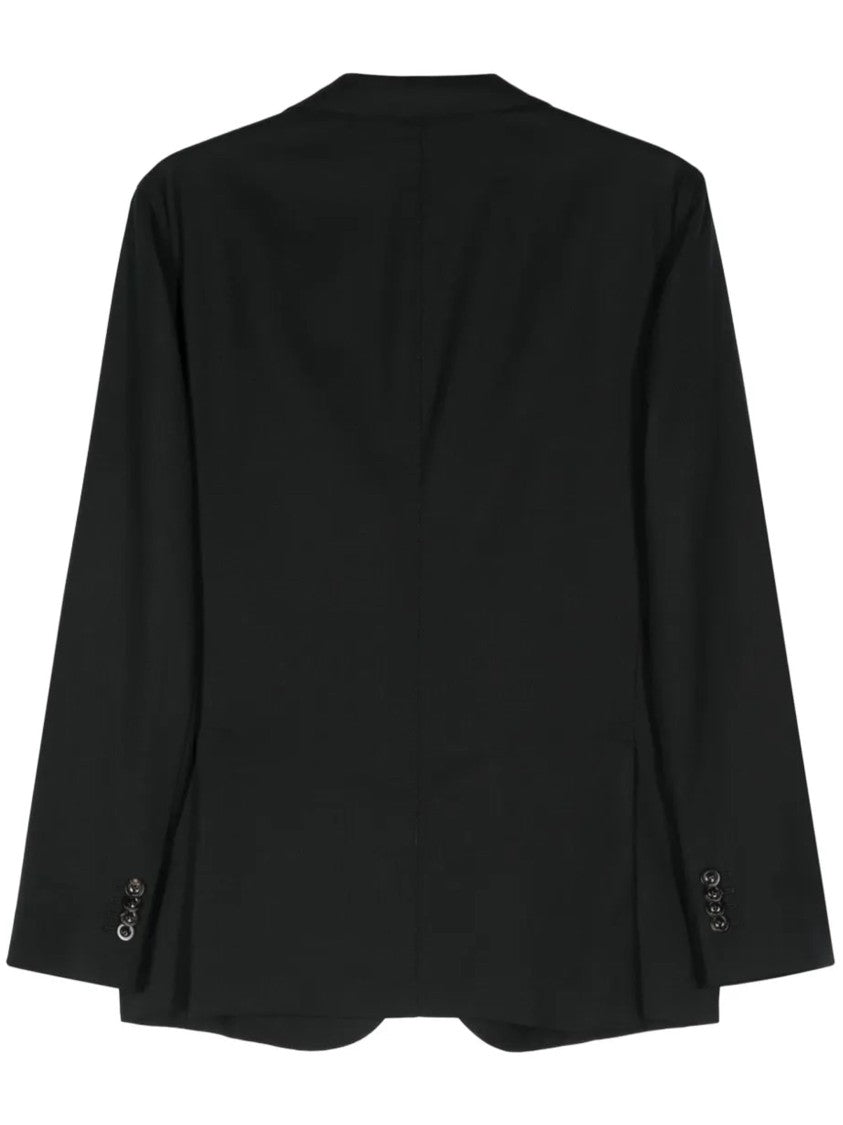 Boglioli Structured Wool Two-Button Blazer