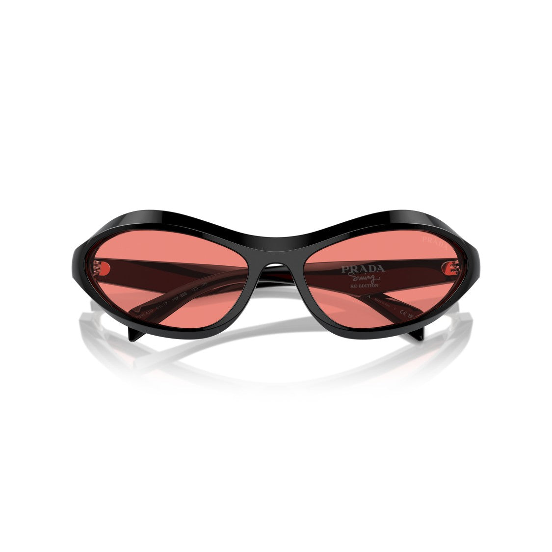 Prada 0Pr A20s Elongated Oval Frame Sunglasses