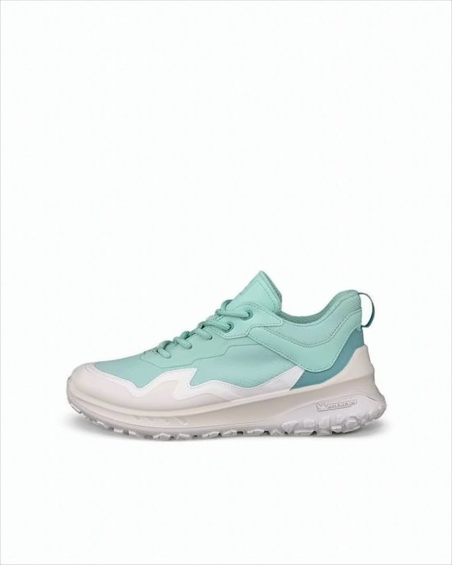 Ecco Mint Green Recycled Polyester Sneakers