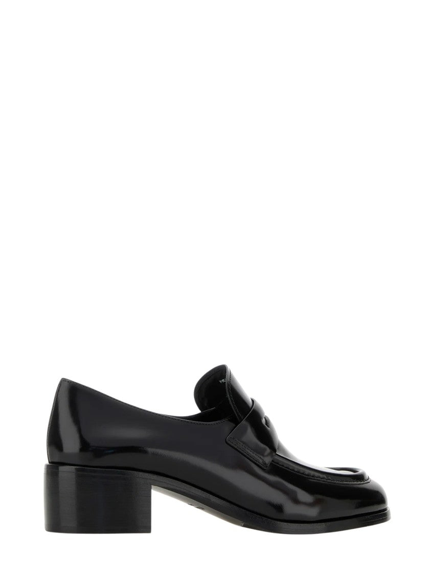 Church's Black Polished Leather Prudence Loafers