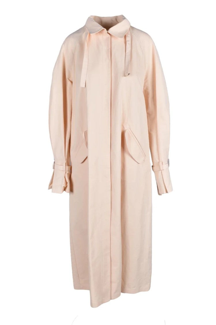 Patrizia Pepe Trench Coat - Peach