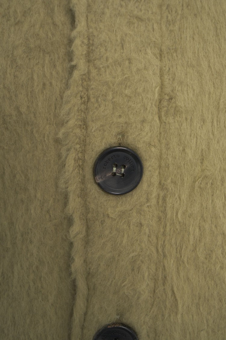 Roberto Collina Cardigan With V-Neck And Functional Pockets