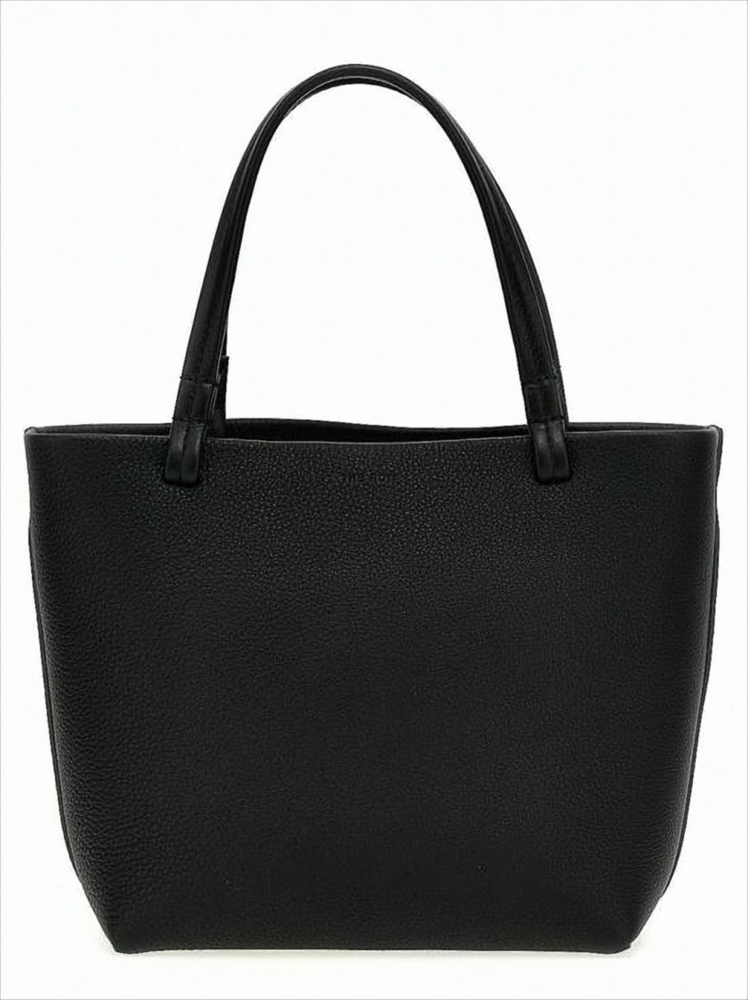 The Row Textured Calf Leather Tote Bag