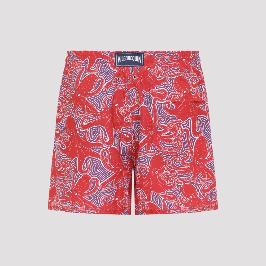 Vilebrequin Swim Shorts With Octopus And Wave Pattern